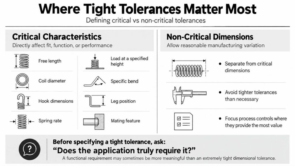 where tight toloerance matters most